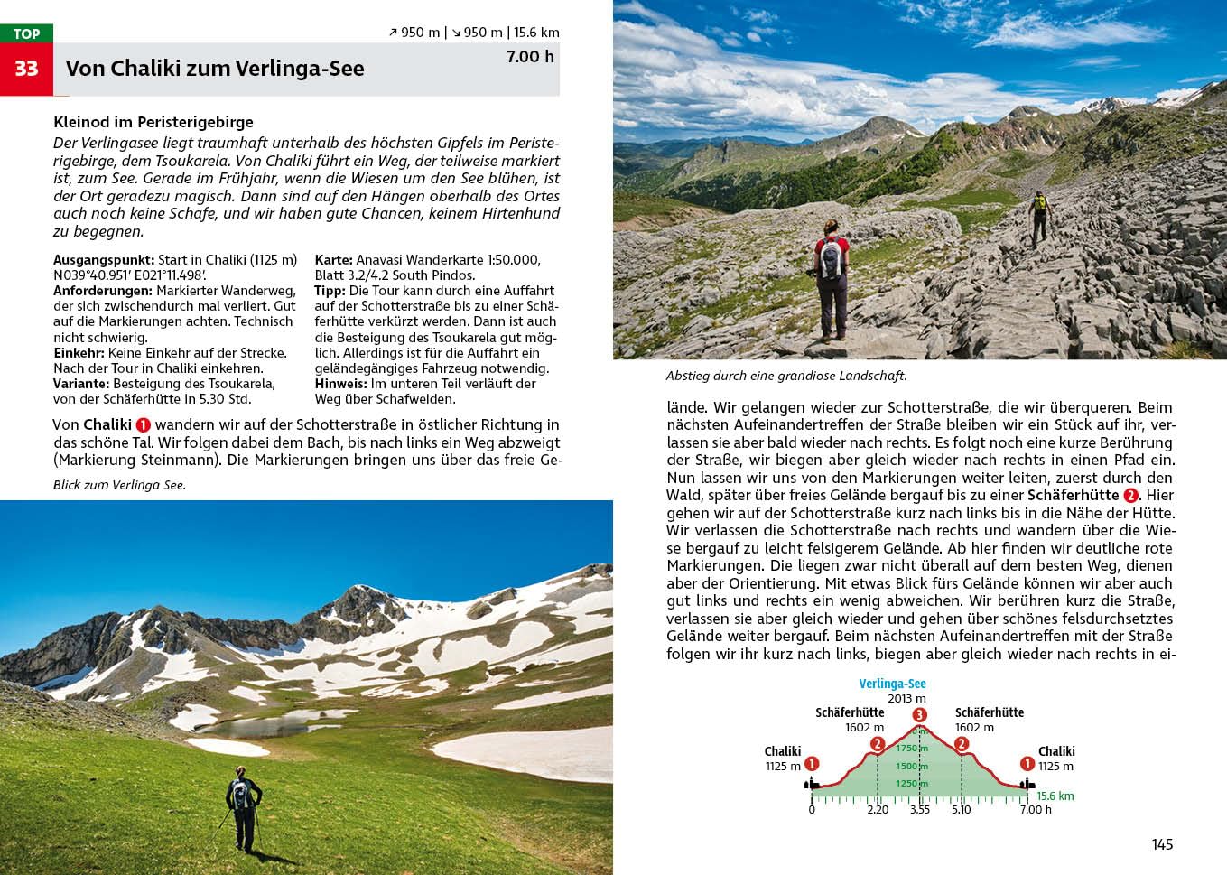 Griechenland – Pindosgebirge: mit Meteora. 52 Touren mit GPS-Tracks (Rother Wanderführer)