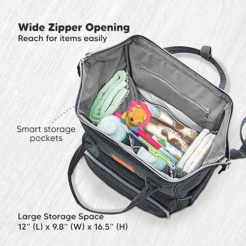 Miniatura 7 de KeaBabies Mochila portabebés y bolsa de pañales KeaBabies  Todo en 1 Original transpirable Baby Sling, impermeable multifunción bolsas de viaje para