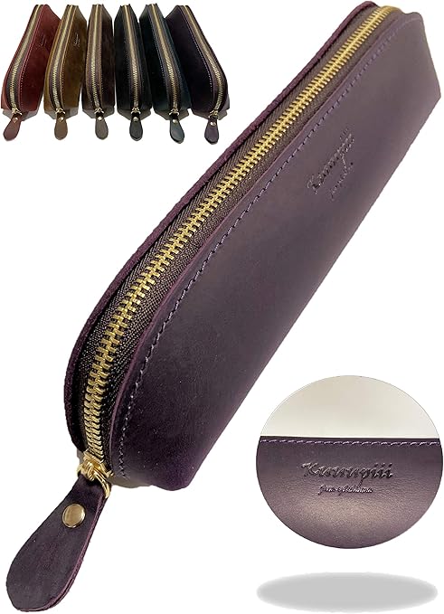 Amazon Kuuupiii クーピィ ペンケース 革 スリム おしゃれ 本革 筆箱 筆入 大容量 男女兼用 長尺対応 えんぴつ入る クレイジーフォースレザー ブランド パープル 三角タイプ ペンケース 文房具 オフィス用品 Amazon Kuuupiii クーピィ ペンケース 革 スリム おしゃれ 本革 筆箱 筆入 大容量 男女兼用 長尺対応 えんぴつ入る クレイジーフォースレザー ブランド パープル 三角タイプ ペンケース 文房具 オフィス用品