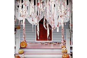 Spooky Bloody Halloween Decorations - Creepy Cheesecloth Set