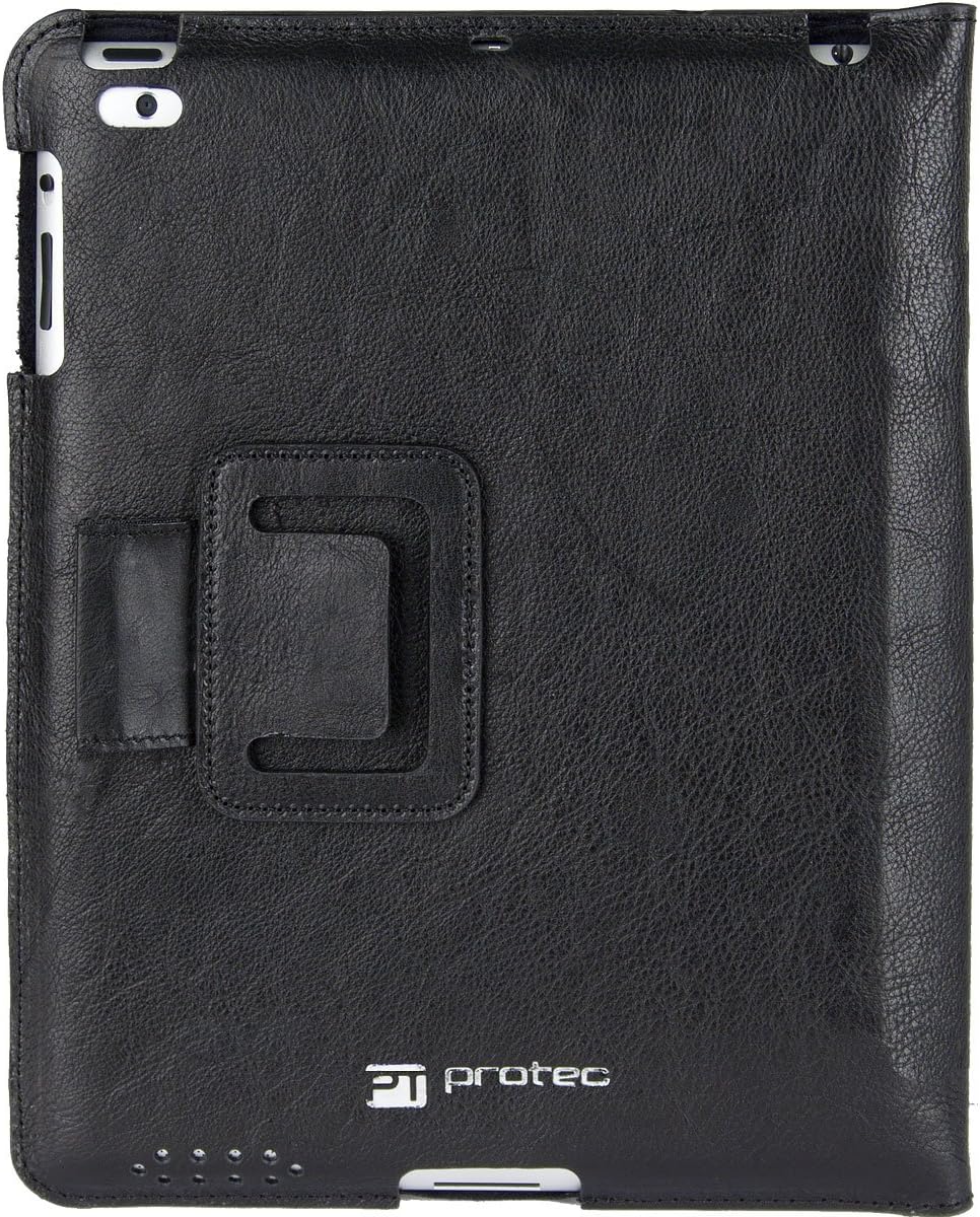 Pro Tec Deluxe Leather Cover Featuring Magnetic Closure for iPad 2 (A600)