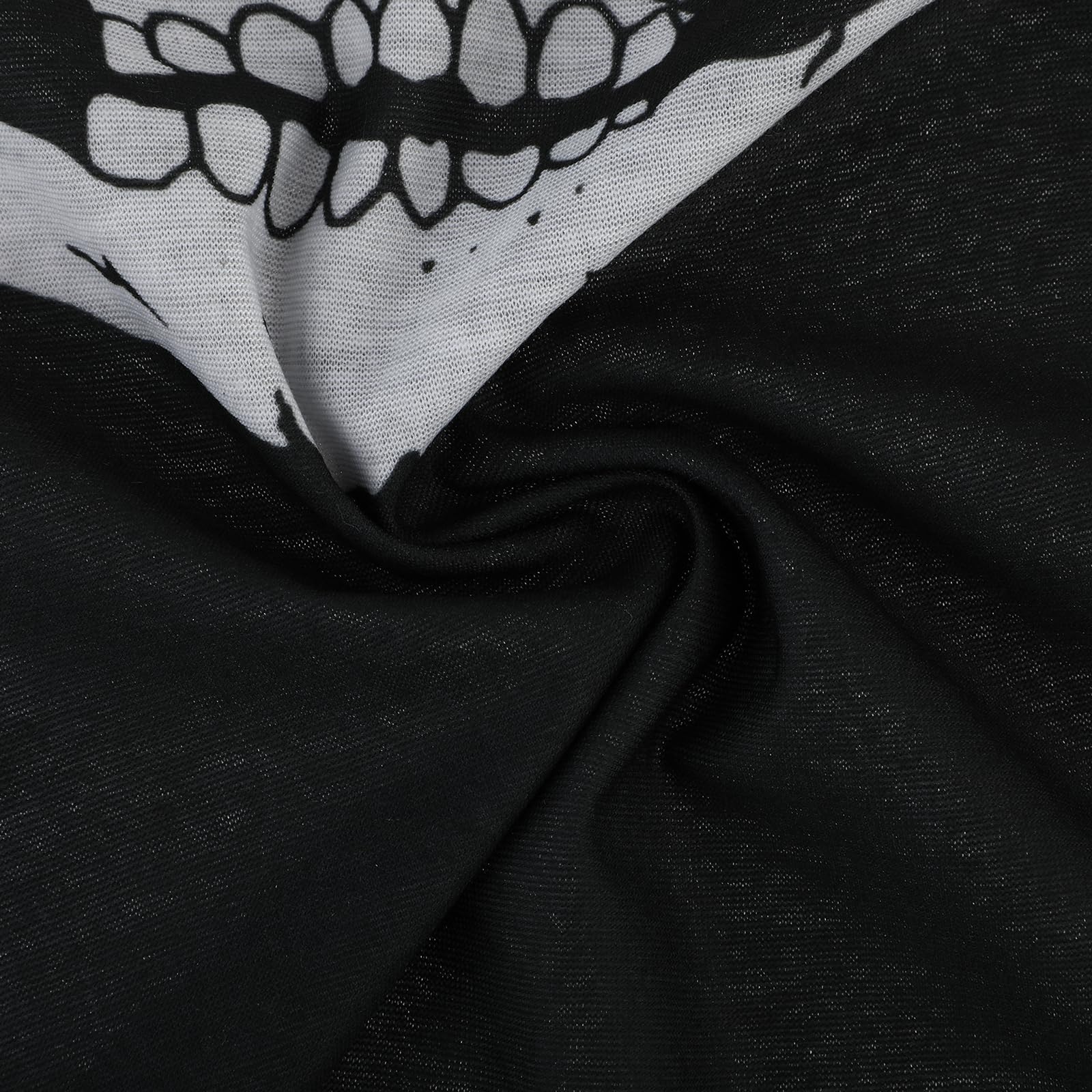 Sibba Chusta kominowa, bandana, wielofunkcyjna chusta na szyję, maska na twarz, kominiarka, opaska na głowę, ochrona ust, na Halloween, do uprawiania sportu, jazdy na rowerze, jazdy na rowerze, jazdy