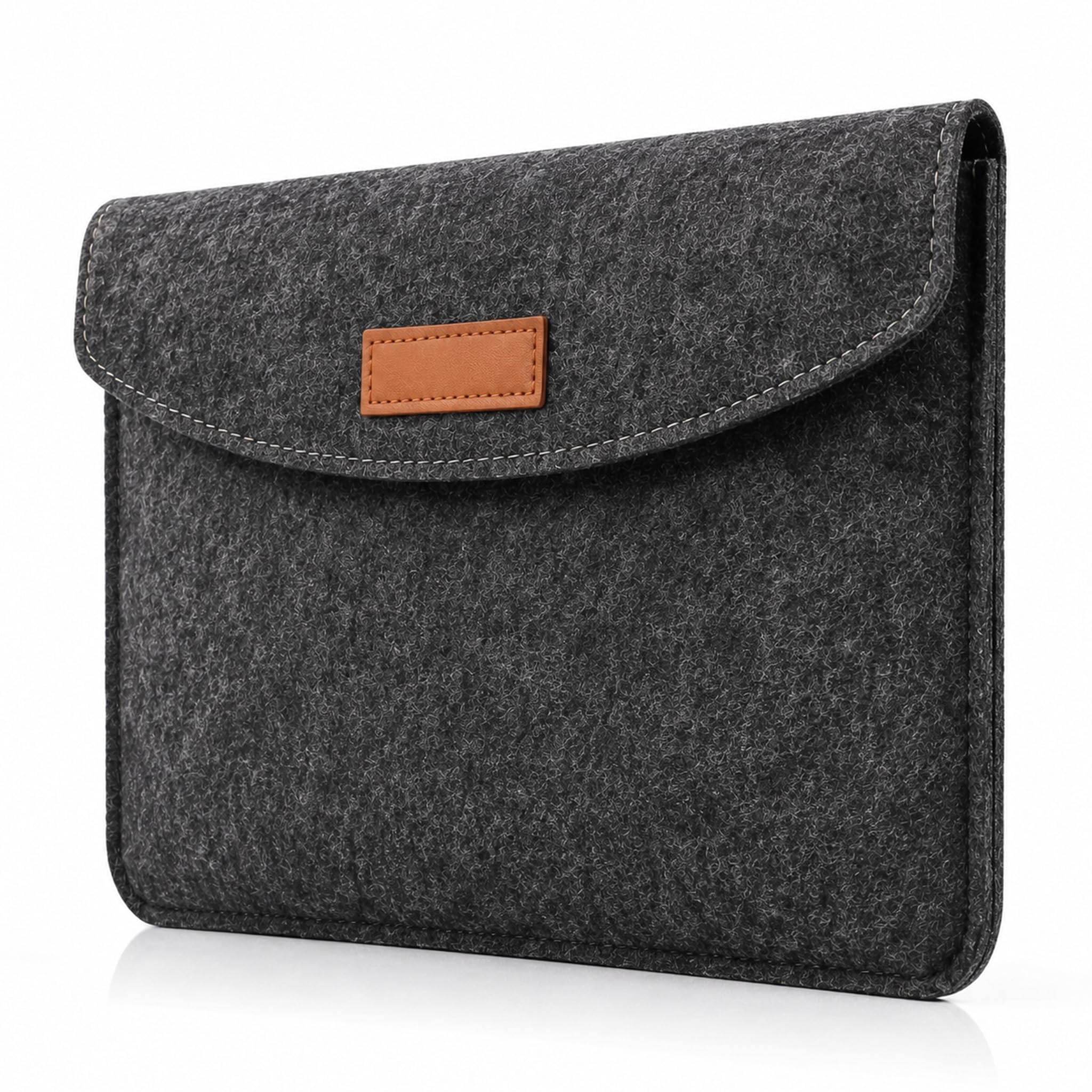 9-11 Zoll Filz Tablet Tasche Hülle, Passend für iPad Air M4/A16, iPad Pro M5/M4/M2/M1, Air M3/M2/5/4/3, 1Pad 7.–10. Gen, Galaxy Tab S9 S8, Surface Go 2/3, Tablet Sleeve mit Zubehörfach, Dunkelgrau
