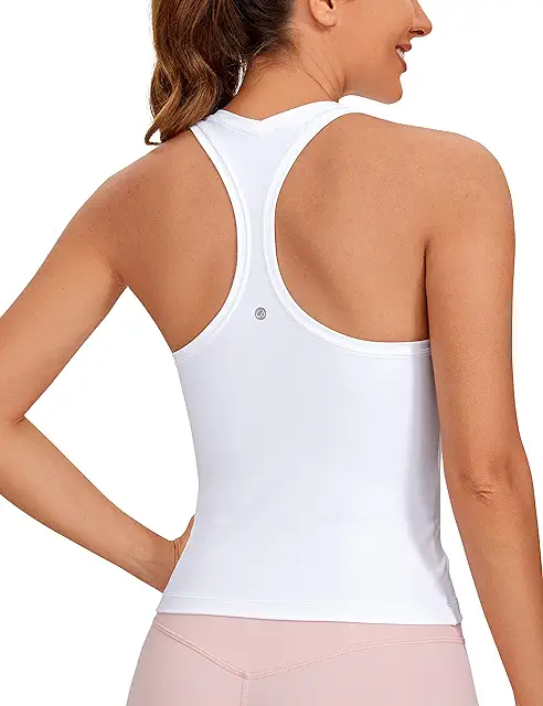 CRZ Yoga Butterluxe Racerback Gym Vest Top - Women's Sleeveless Sport Tank