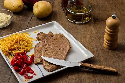 Miniatura 7 de ARCOS Set de Carne de 12 piezas de Acero Inoxidable Nitrum y - Hoja mm. Paquete de Navajas de Bolsillo con Borde Perla para Cortar y Filetear Carne.