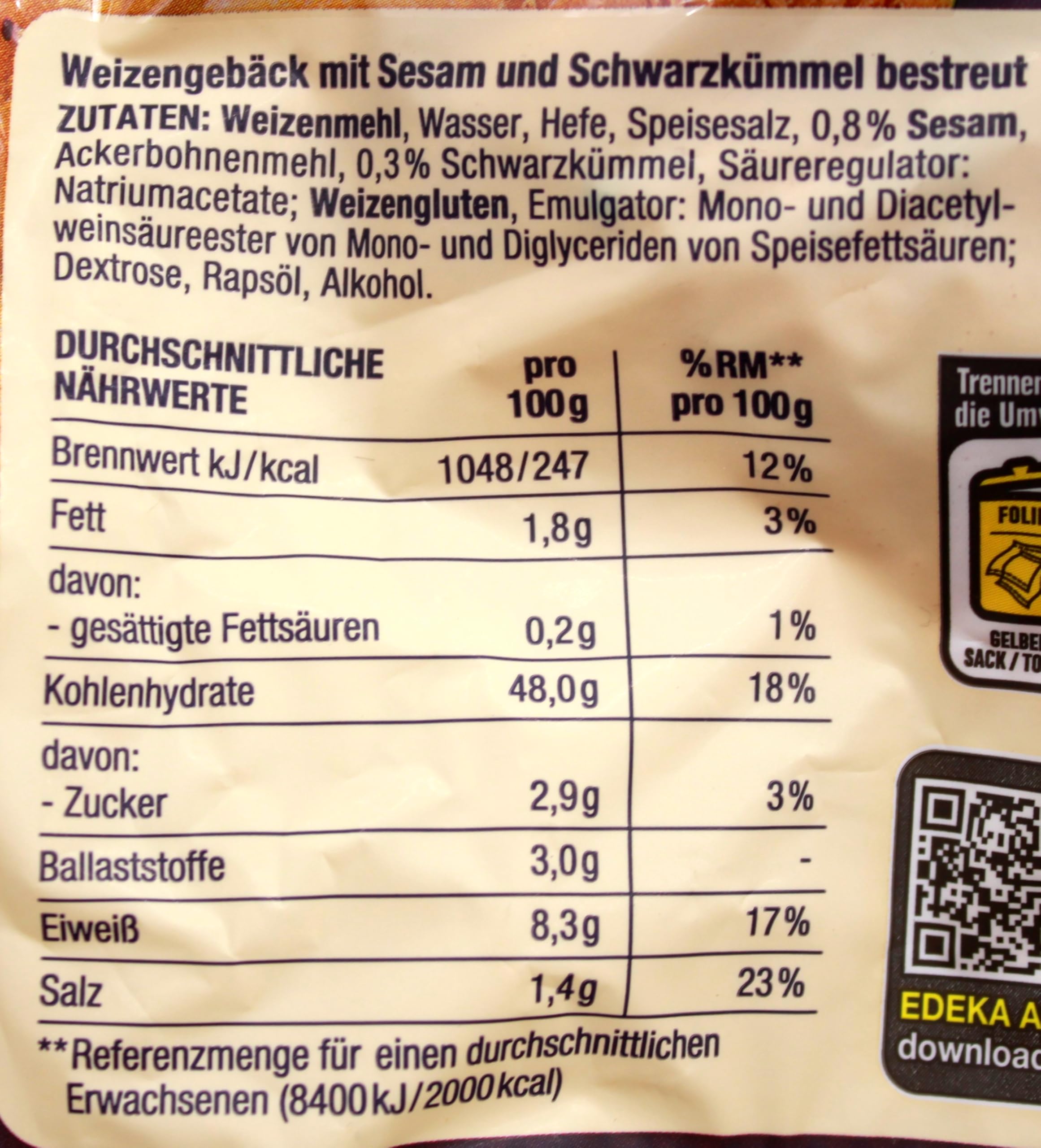 Herzstücke Fladenbrot, 6er Pack (6 x 500g)