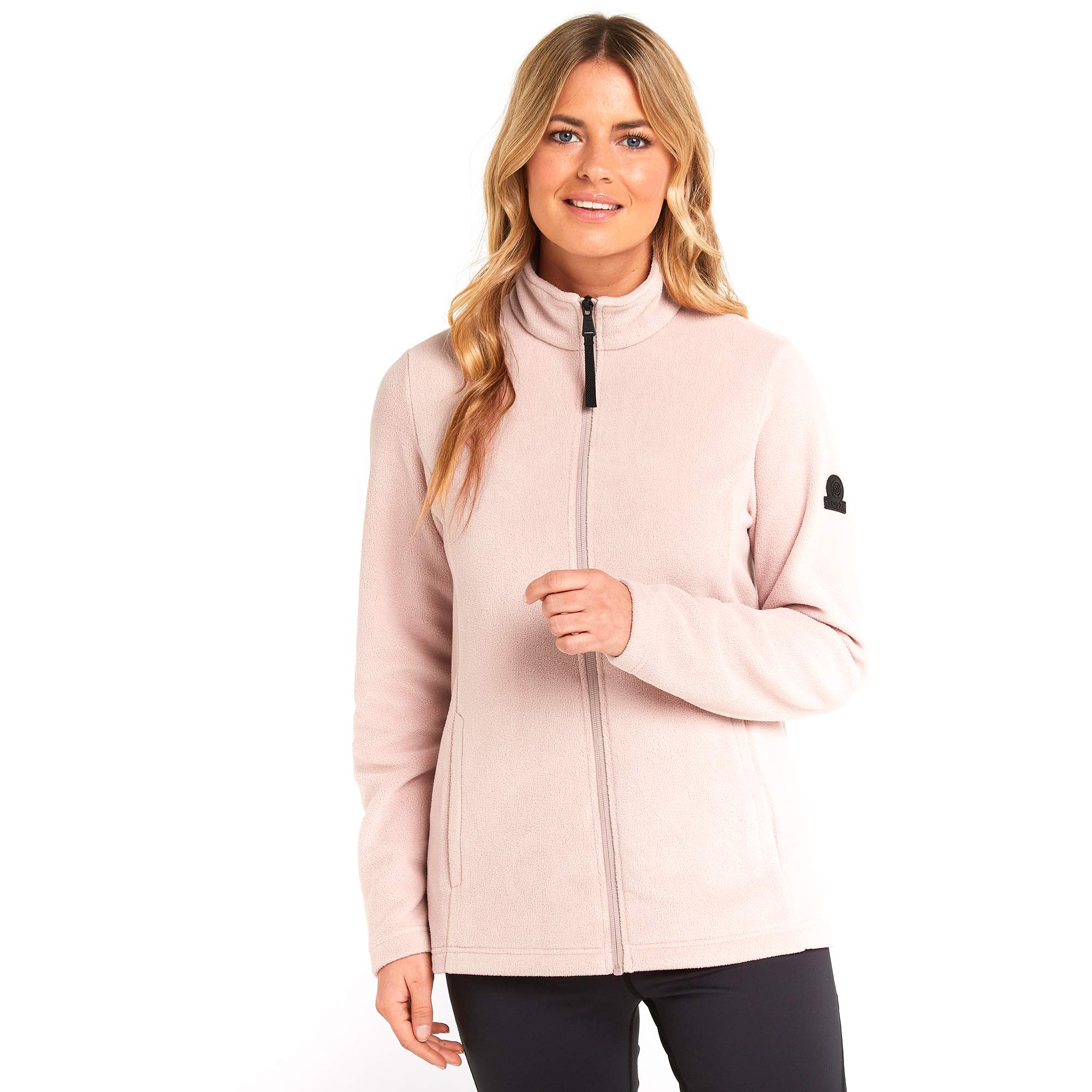 TOG 24 Shire Womens Soft Fleece Jacket, Classic-Fit, Full-Zip, Long Sleeve, Lightweight and Warm, Outerwear for walking and hiking