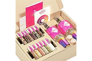 DIY Tequila Infusion Kit | 12 Woodchip Blends & Botanicals | Gift Ideas for Adults