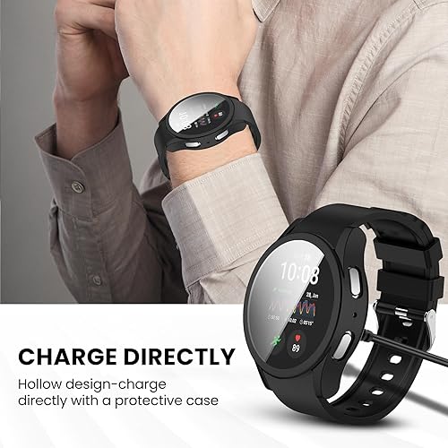 Miniatura 3 de Funda compatible con Garmin Fenix 7 Pro y Epix Pro de 1.850 in, funda protectora de silicona a prueba de golpes colorida para reloj inteligente