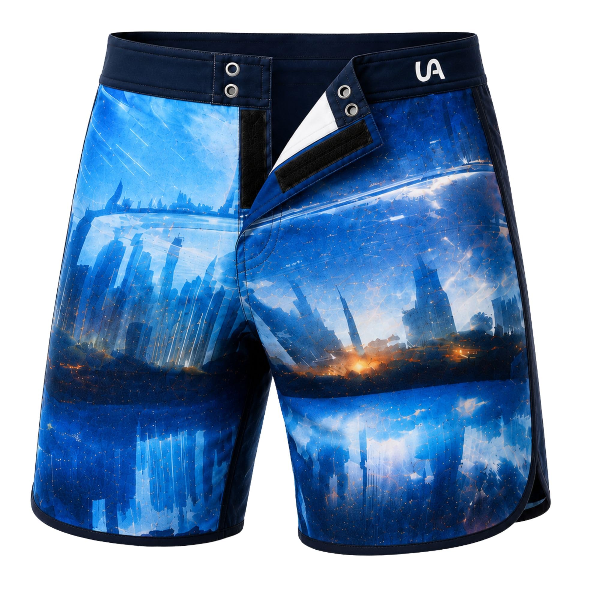 Men's Physique Competition Shorts Uniworld | 4-Way Stretch Bodybuilding Stage Board Shorts for Men | Lightweight Quick-Dry Posing Shorts for Fitness Contest & Performance Apparel-picture-51