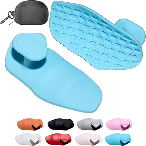 Agarres de silicona para levantamiento de pesas, guantes de entrenamiento para hombres, agarre antideslizante para entrenamiento de gimnasio para