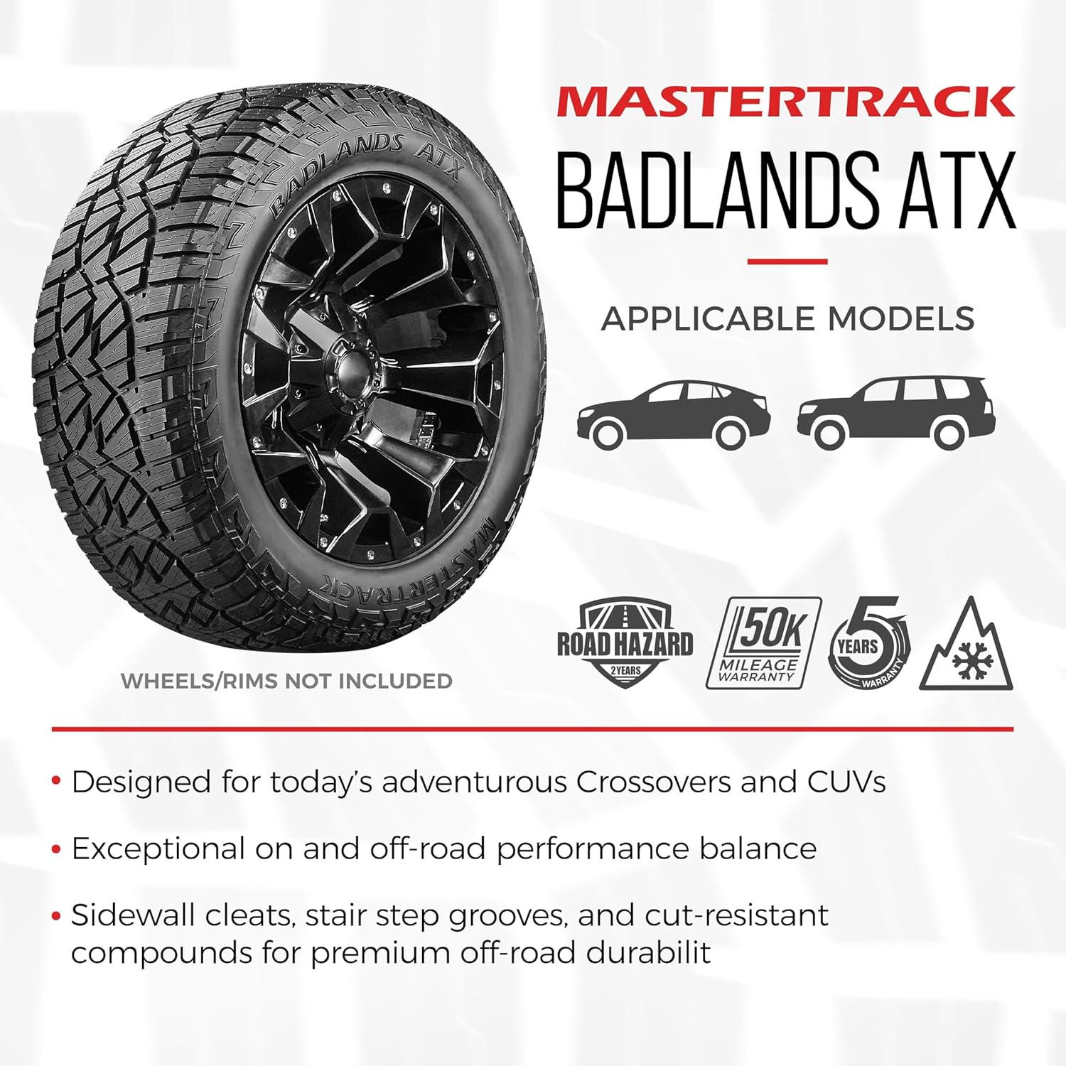 All-Terrain Confidence: Mastertrack BADLANDS ATX Tire Review & Recommendations