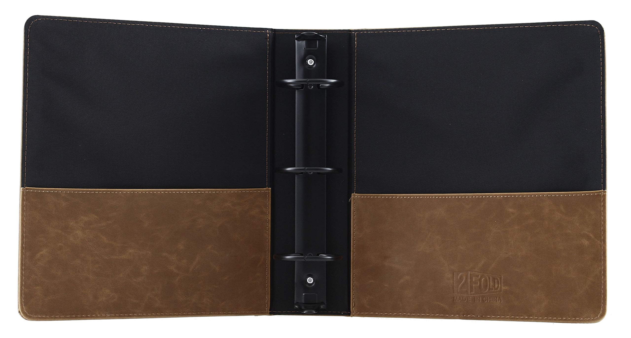 Amazon | 2Fold Supply 2インチ スモールバインダー 3リング 9.5インチ