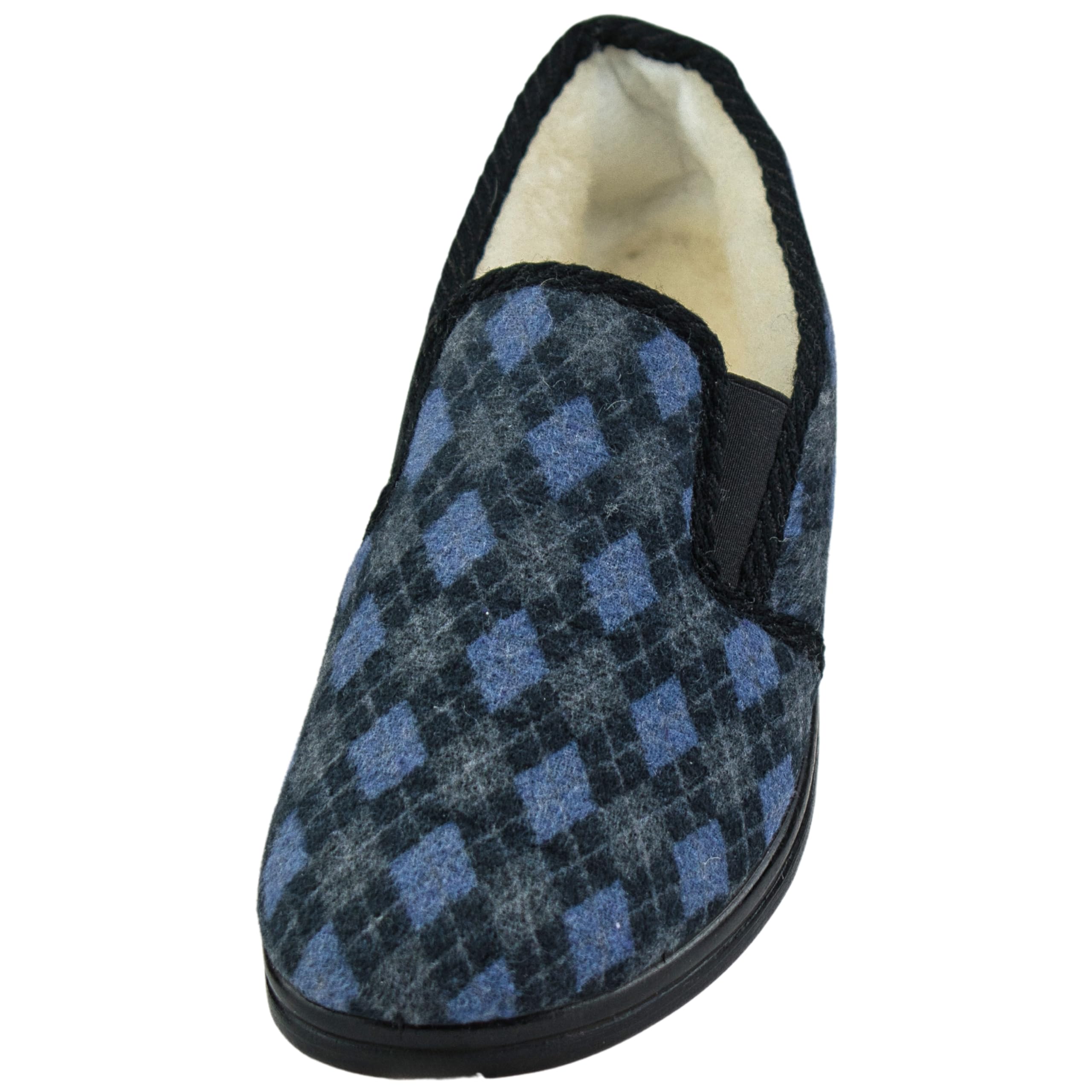 APREGGIO Herren Filz-Hausschuhe – Warme Handgefertigte Pantoffeln, Bequem & Komfortabel 40/46 EU