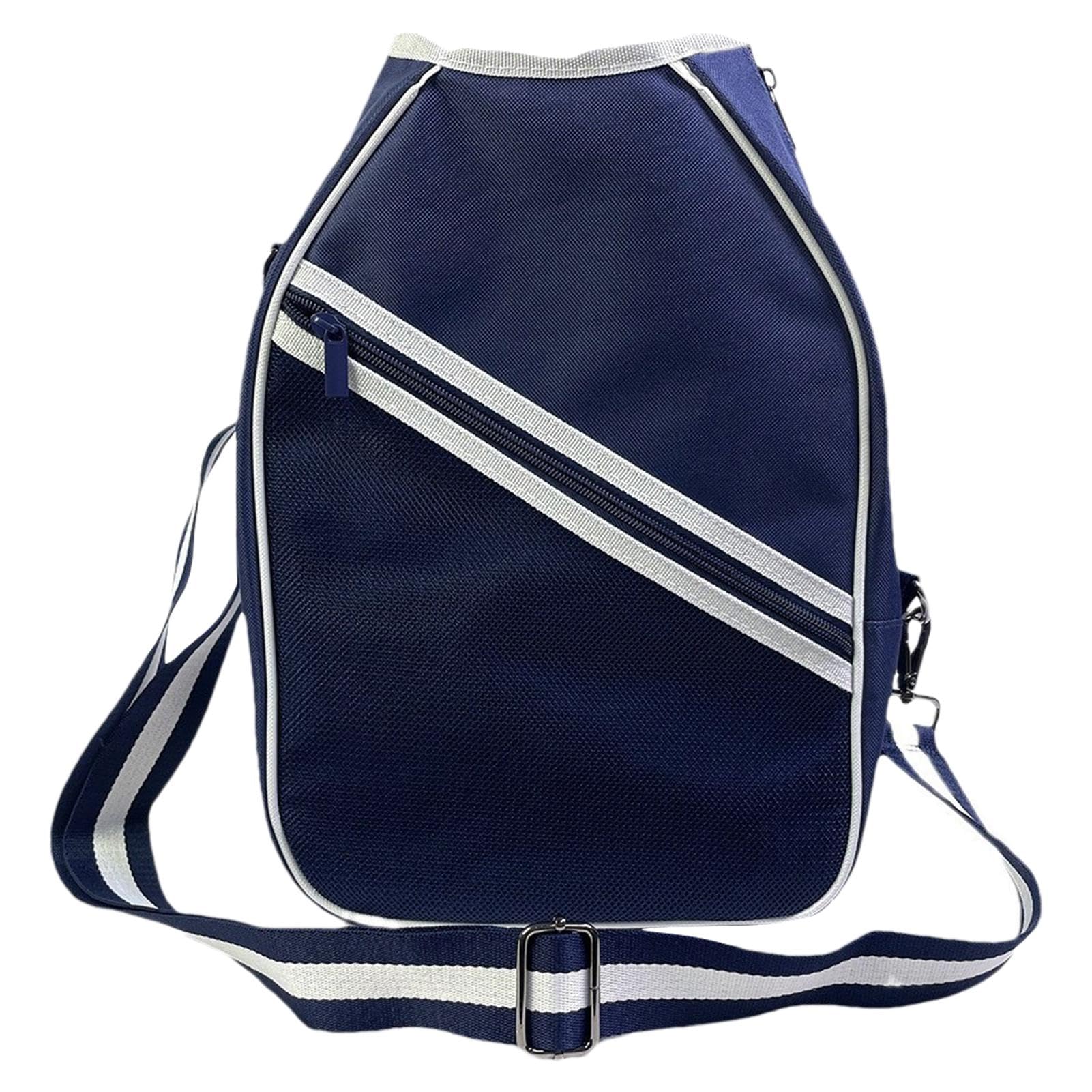 Sac raquette de badminton à sangle ajustable en textile résistant - 8