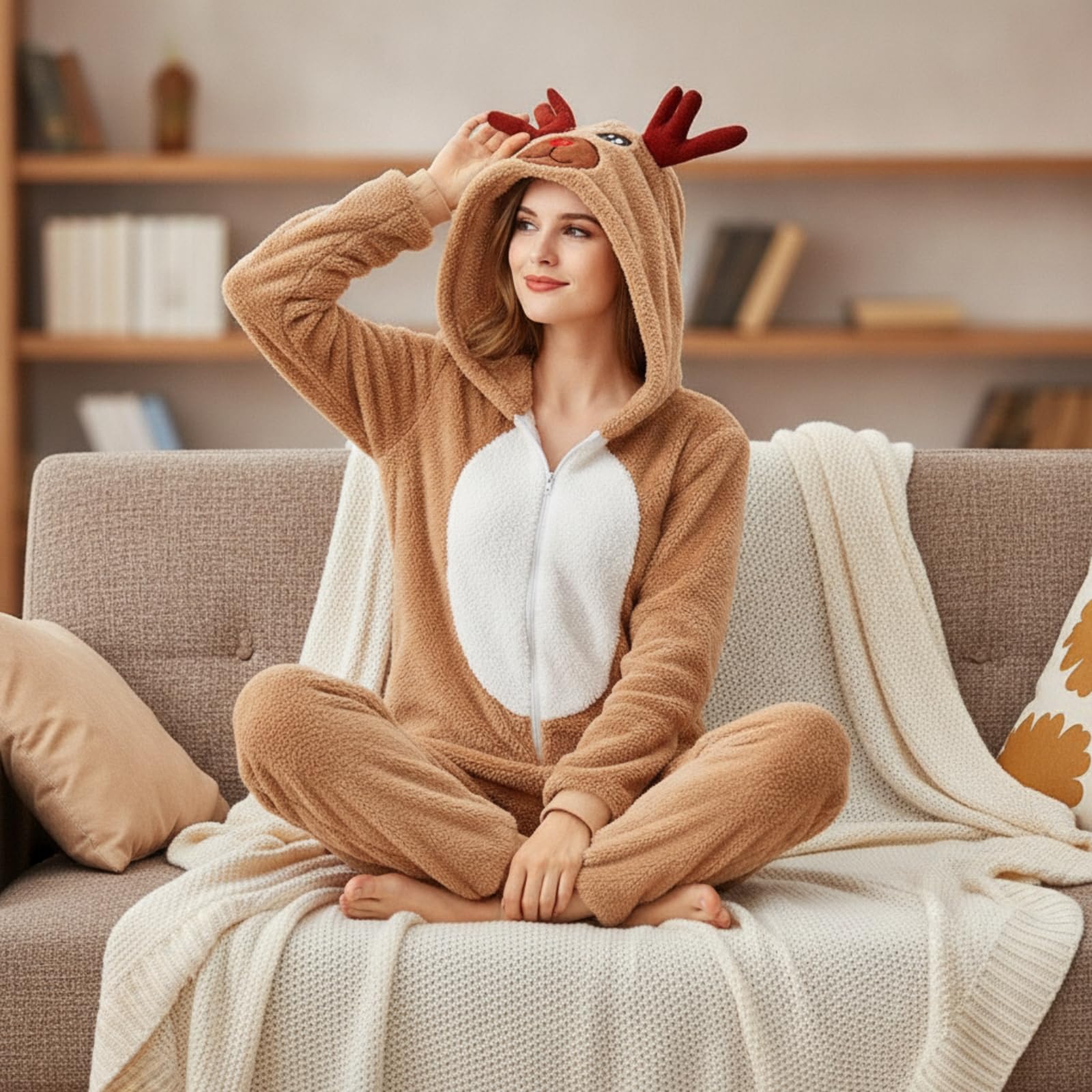 Conjunto para Dormir una Pieza con | Acogedor, Mono, Ropa, para, Cosplay