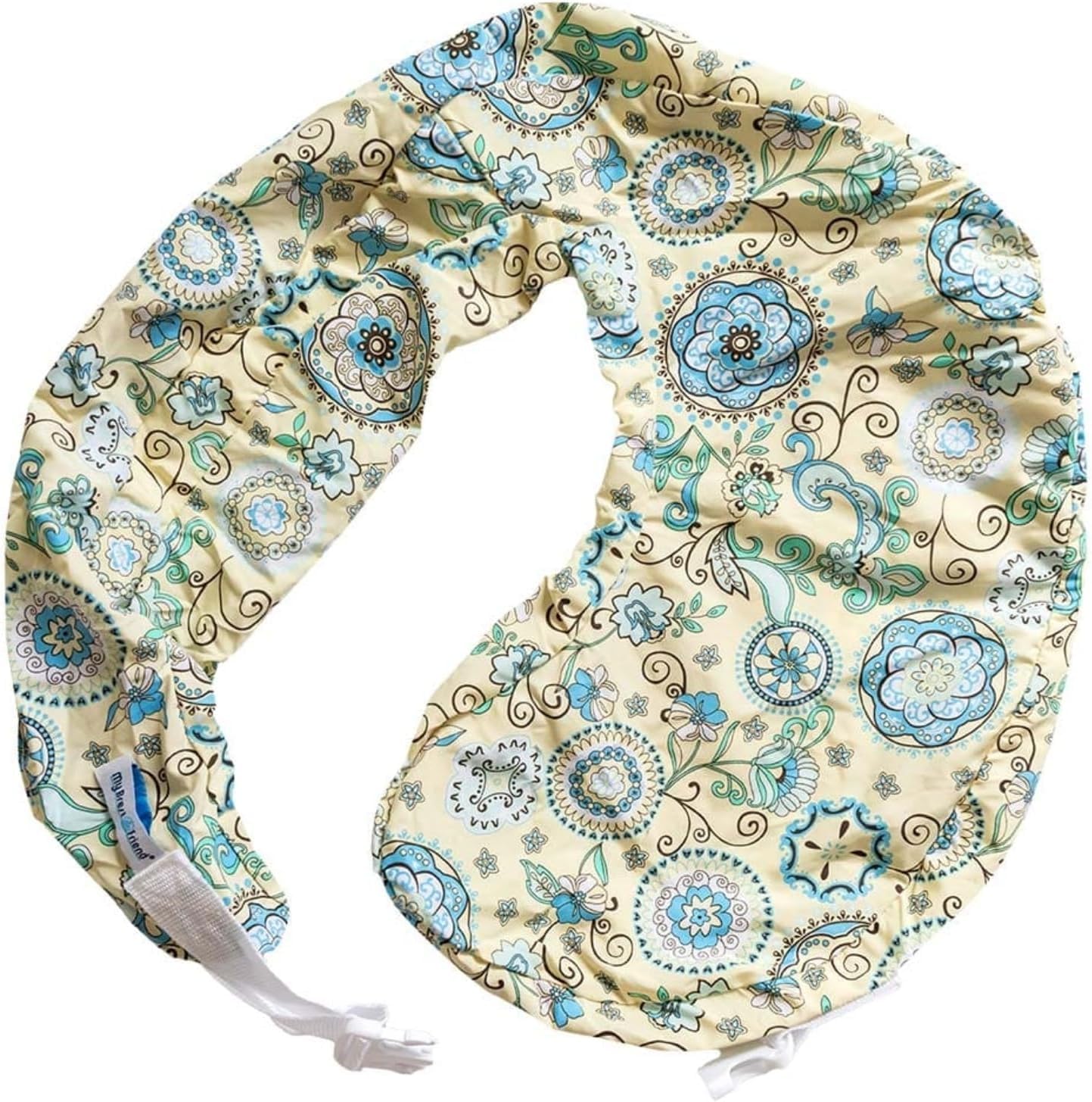 My Brest Friend Original Nursing Pillow Cover - Slipcovers for Baby - Adjustable Fit, Easy Care, Durable - Original Nursing Pillow Not Included, Buttercup Bliss (Pack of 12)