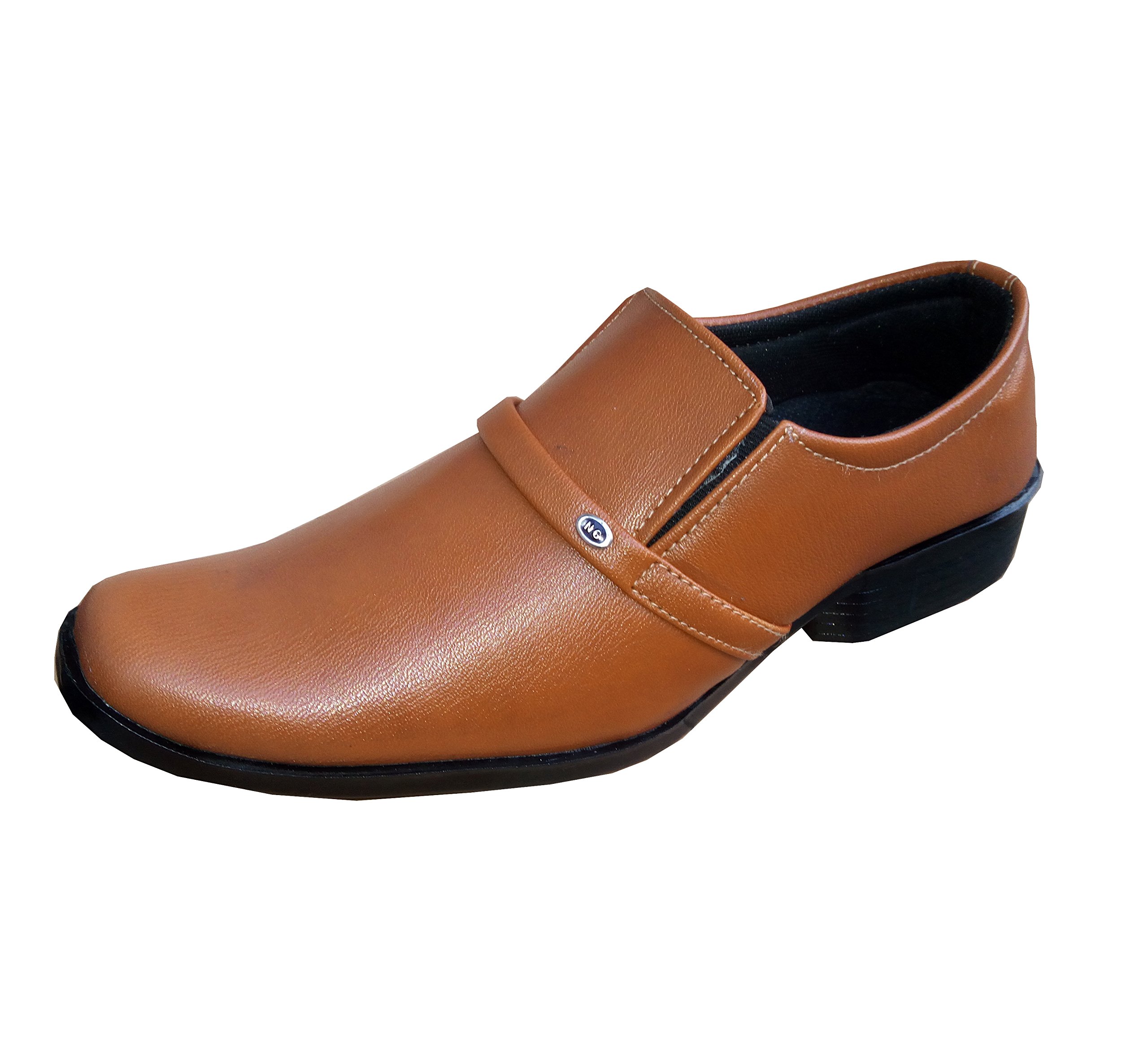 RIYAAN Men's Brown Formal Shoes