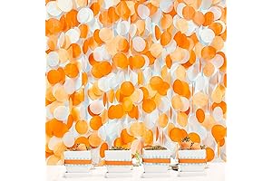 205 Ft Majestic Orange Party Garland