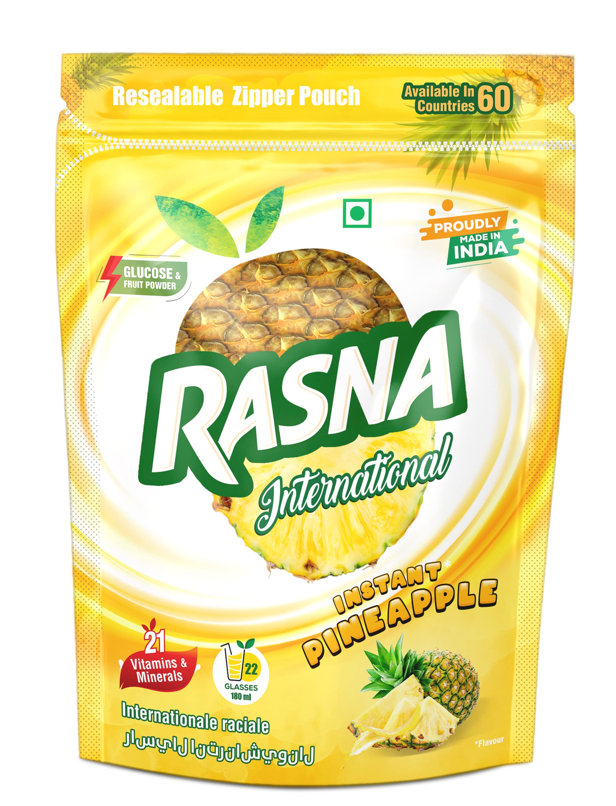 Rasna Fruit Plus 500gm Polypouch, Pineapple (B01CXWJPUS) Amazon Price History, Amazon Price Tracker