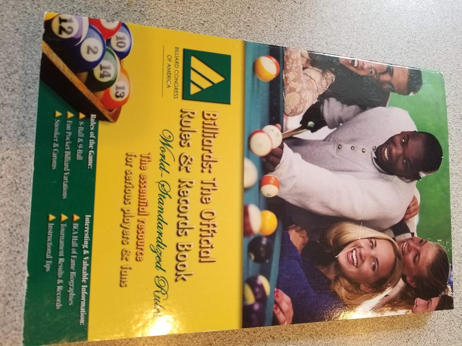 Billiards The Official Rules and Records Book 2003 (World Standardized