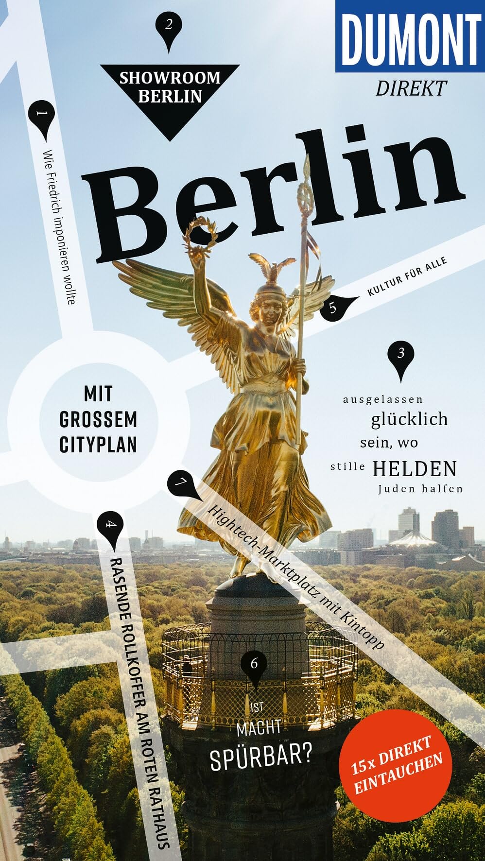DUMONT direkt Reiseführer Berlin: Mit großem Cityplan