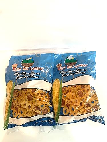 Galletas de Maíz Mixtas Rosquillas Mixtas 100% Nicaragua 16oz. (2PACK)
