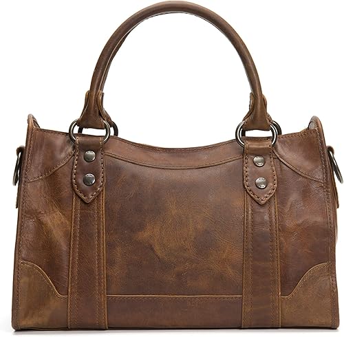 Miniatura 5 de Frye Melissa - Bolso de cuero con cremallera, Marrón