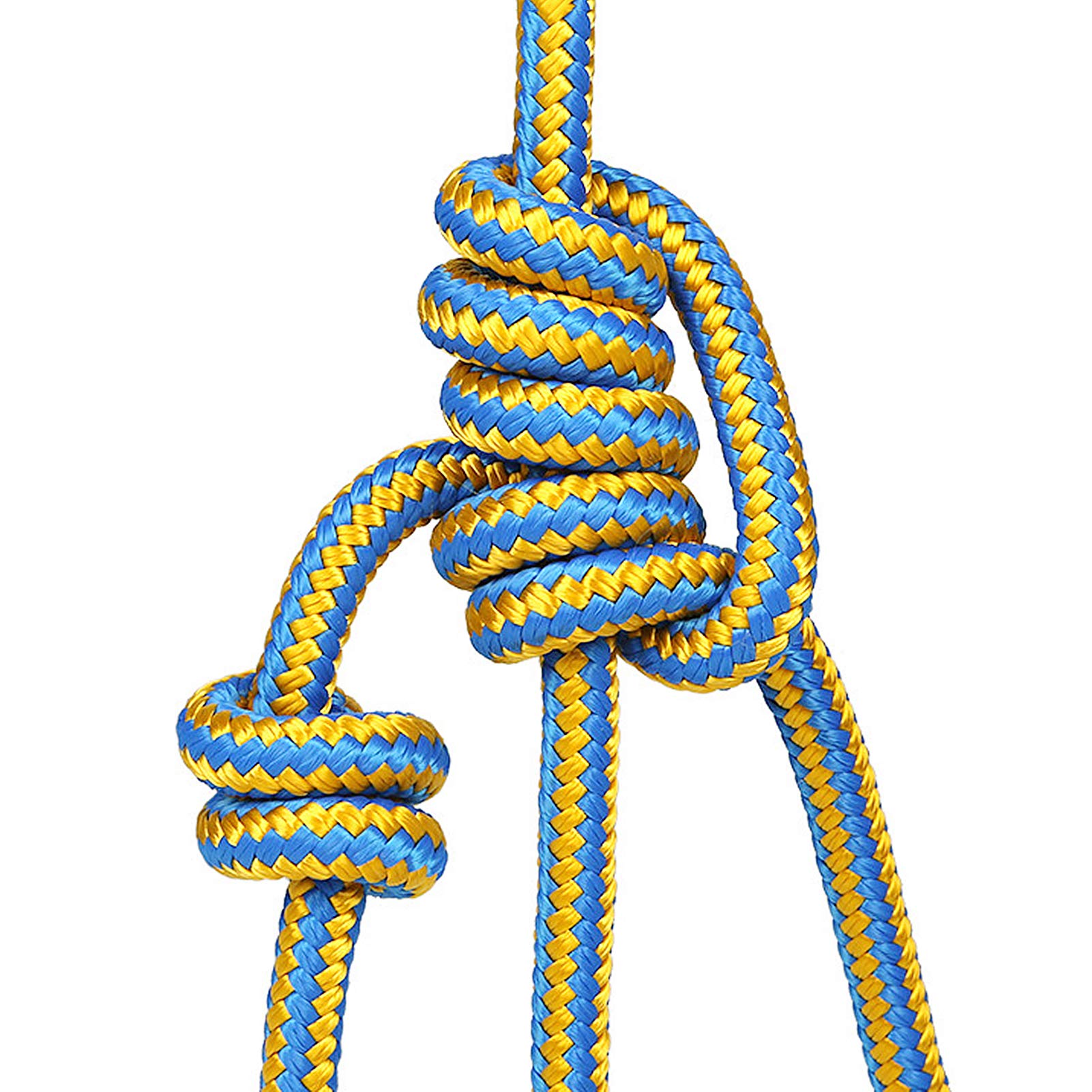 Cuerda de Nailon de Alta Resistencia, Cuerda estática de 11,5 mm for máquinas de Trabajos aéreos de Exterior, 3200 kg, 10-60 Metros