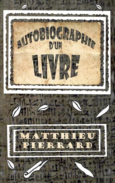 Portada de Autobiographie d'un livre