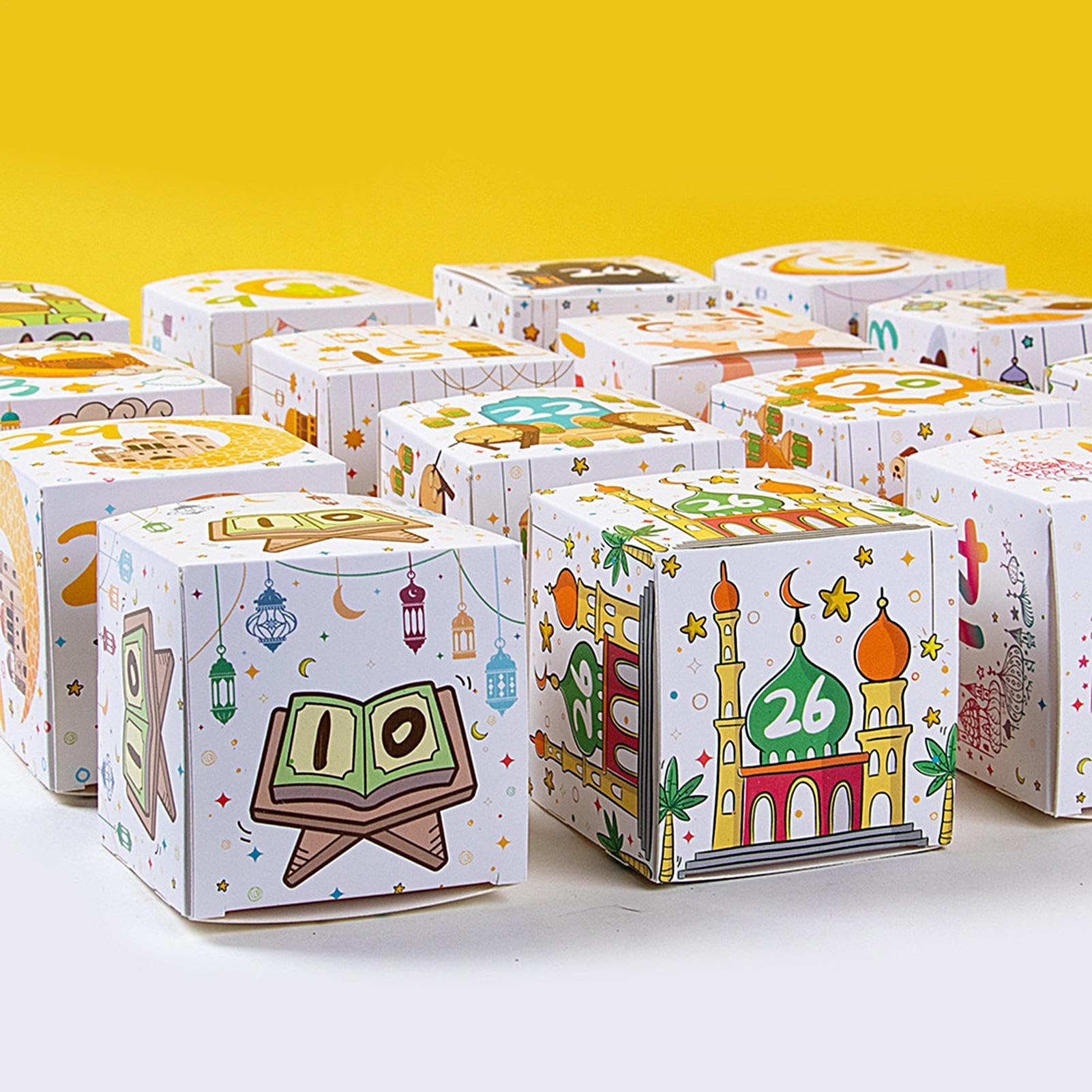 Amazon.co.jp: Eidカウントダウンカレンダーボックス、30日