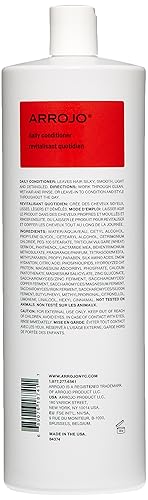 Miniatura 2 de ARROJO Acondicionador diario para el cabello – Acondicionador diario con vitamina B5 y proteínas de avena – Acondicionador versátil para enjuague o