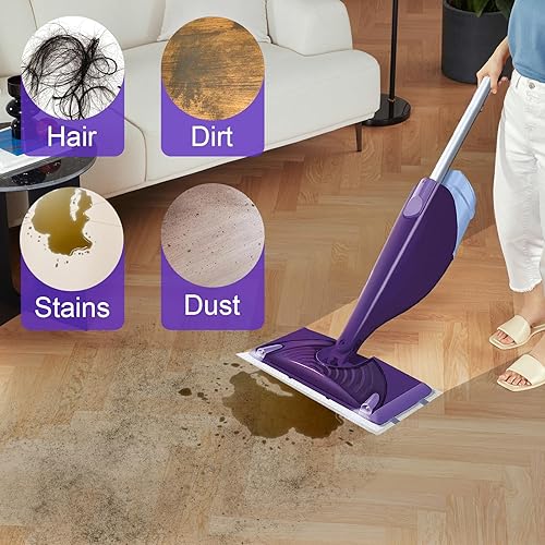 Miniatura 4 de Repuesto de almohadilla de trapeador compatible con mopa Wet Jet, desechable multisuperficie, limpiador de pisos de madera dura, almohadillas de