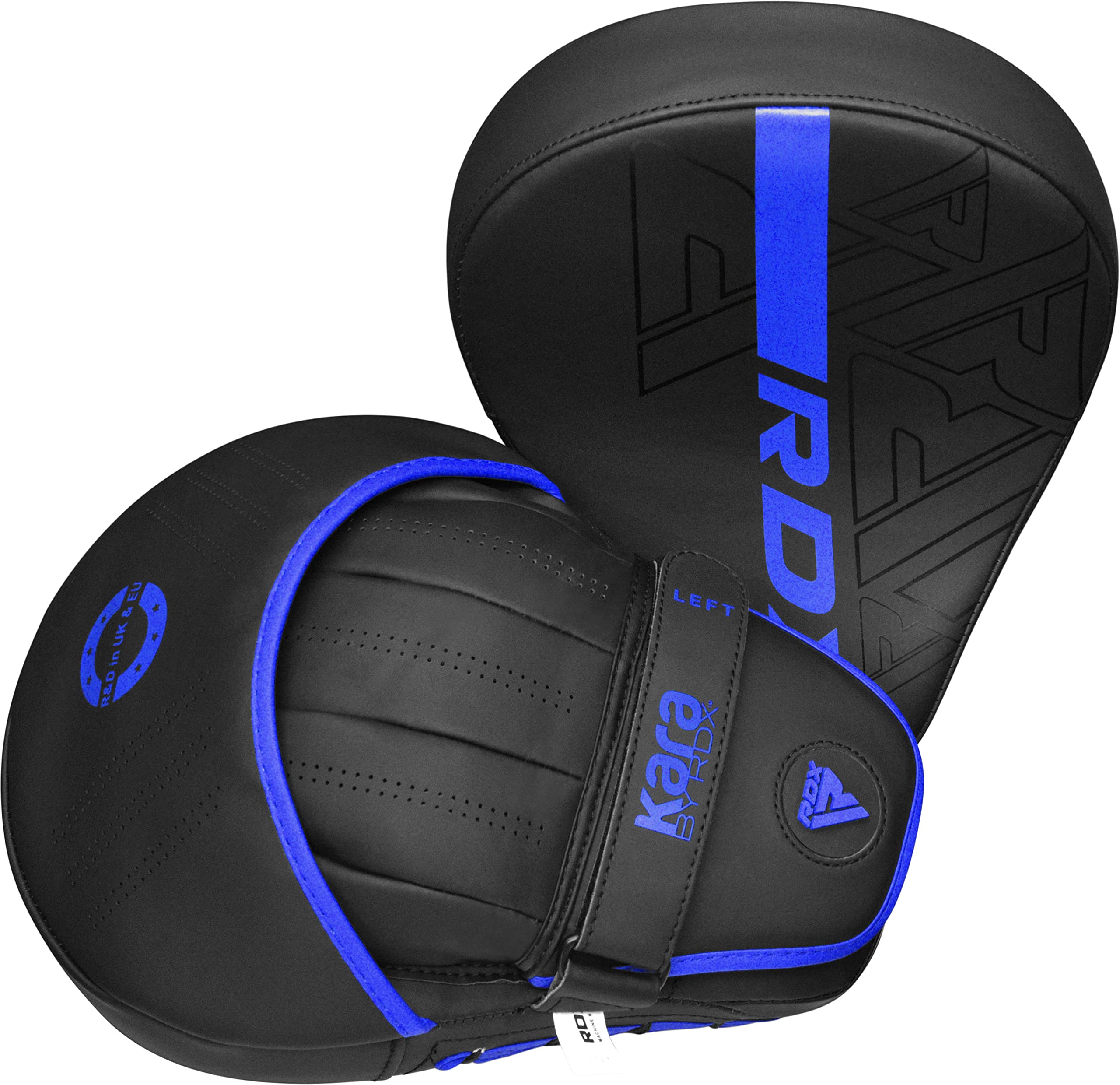 RDX Kinder Boxhandschuhe und Pratzen Set Kampfsport Handpratzen Junior Muay Thai Boxpratzen Mitts MMA Training Boxen Pads Sparring Schlagpolster Kickboxen Schlagkissen Haken und Jab Boxpads