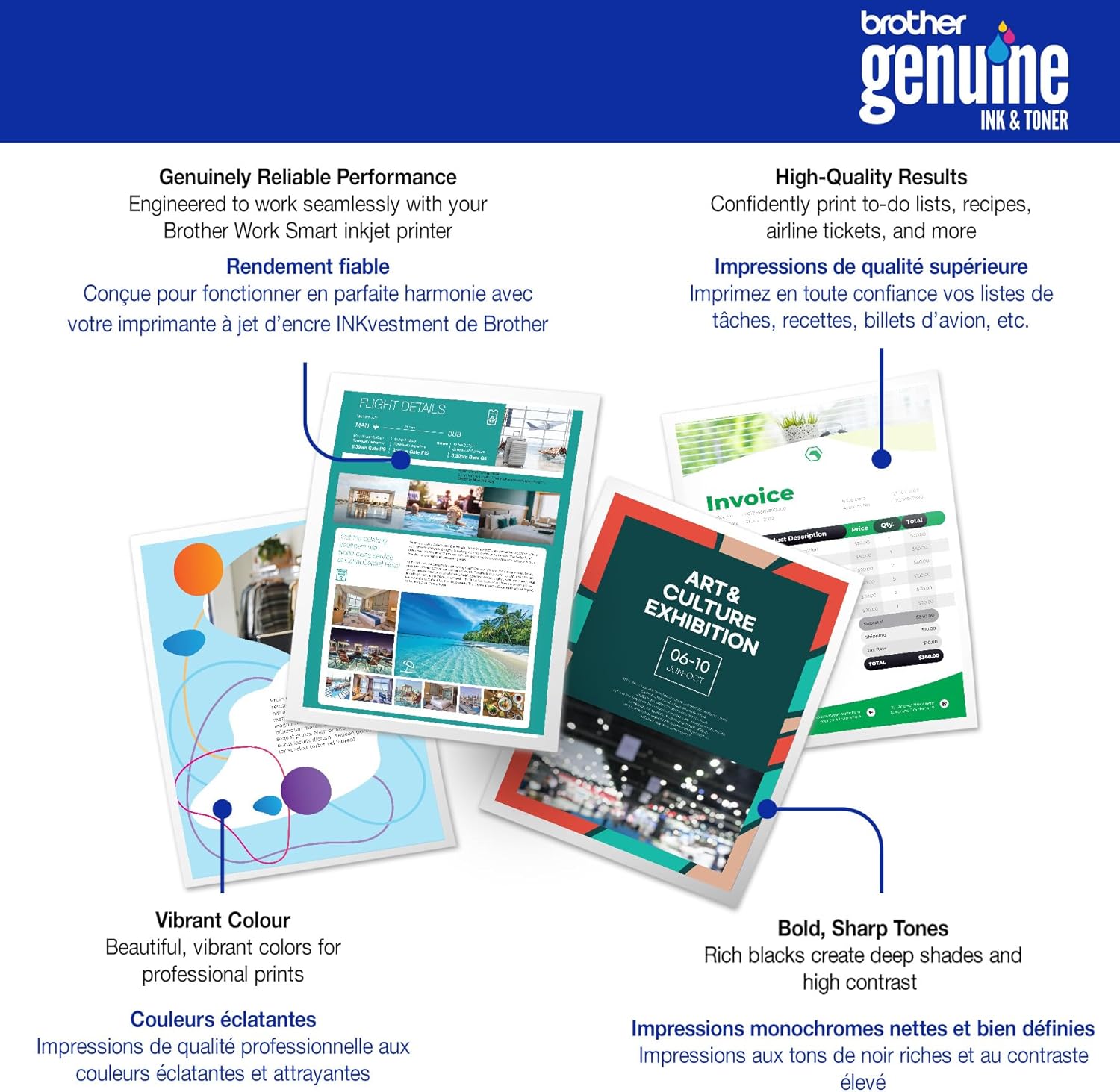 Brother Genuine LC504C Standard Yield Cyan Ink Cartridge (for use INKvestment 1355, 1365, and 1367 Printers)