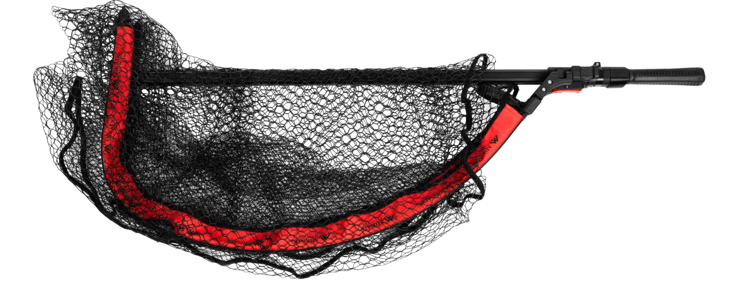 Mikado gumowa składana głowica podbieraka Monster Pike XL 80 x 80 x 80 cm długość 230 cm podbierak