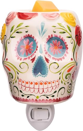 Scentsationals Colección Day of The Dead - Calentador de cera perfumada para derretir fragancias, ambientador eléctrico para el hogar, decoración