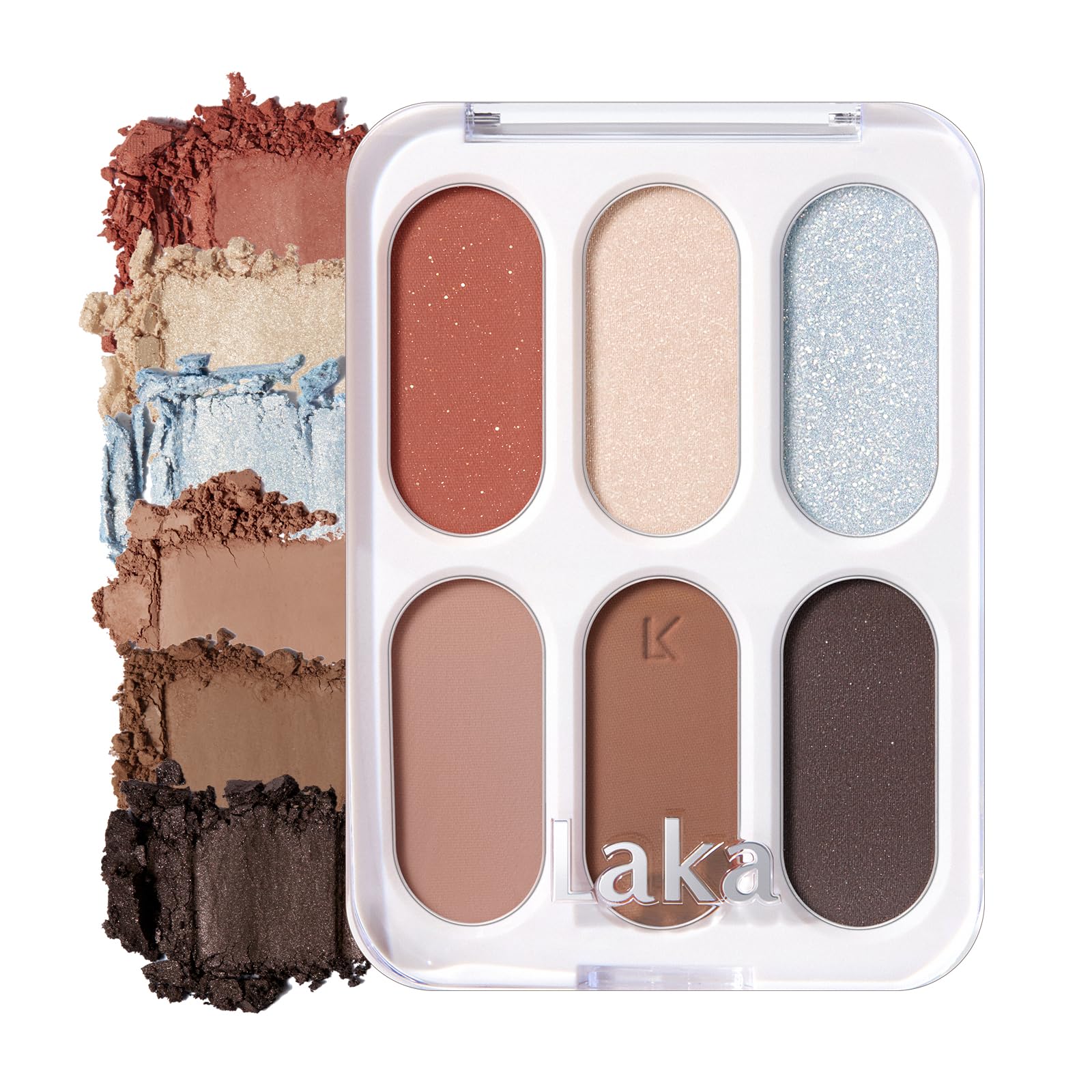 Amazon.co.jp: Laka(ラカ) フォーエバー6アイパレット #01 ビギニング