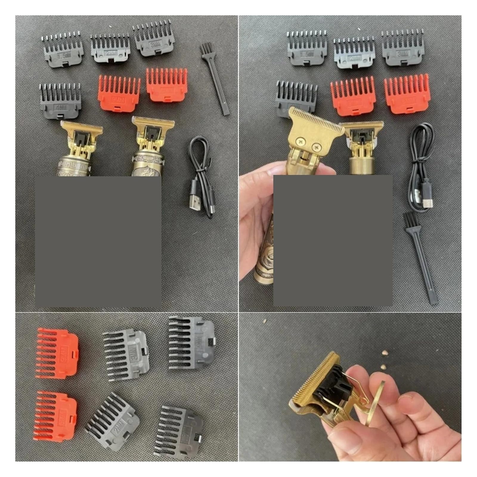 Elektrische Haarschneidemaschine Klinge Haarschneider Metall Ersatz Cutter Kopf Werkzeug für T9 Zubehör