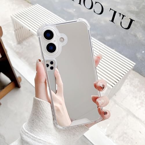 Miniatura 12 de Funda diseñada para iPhone 11 Pro, funda con espejo para niñas y mujeres [protector de cuatro esquinas a prueba de golpes] cubierta protectora de