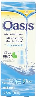 Oasis Mouth Moisturizing Spray, Mild Mint, 1 Fl oz (30 ml)