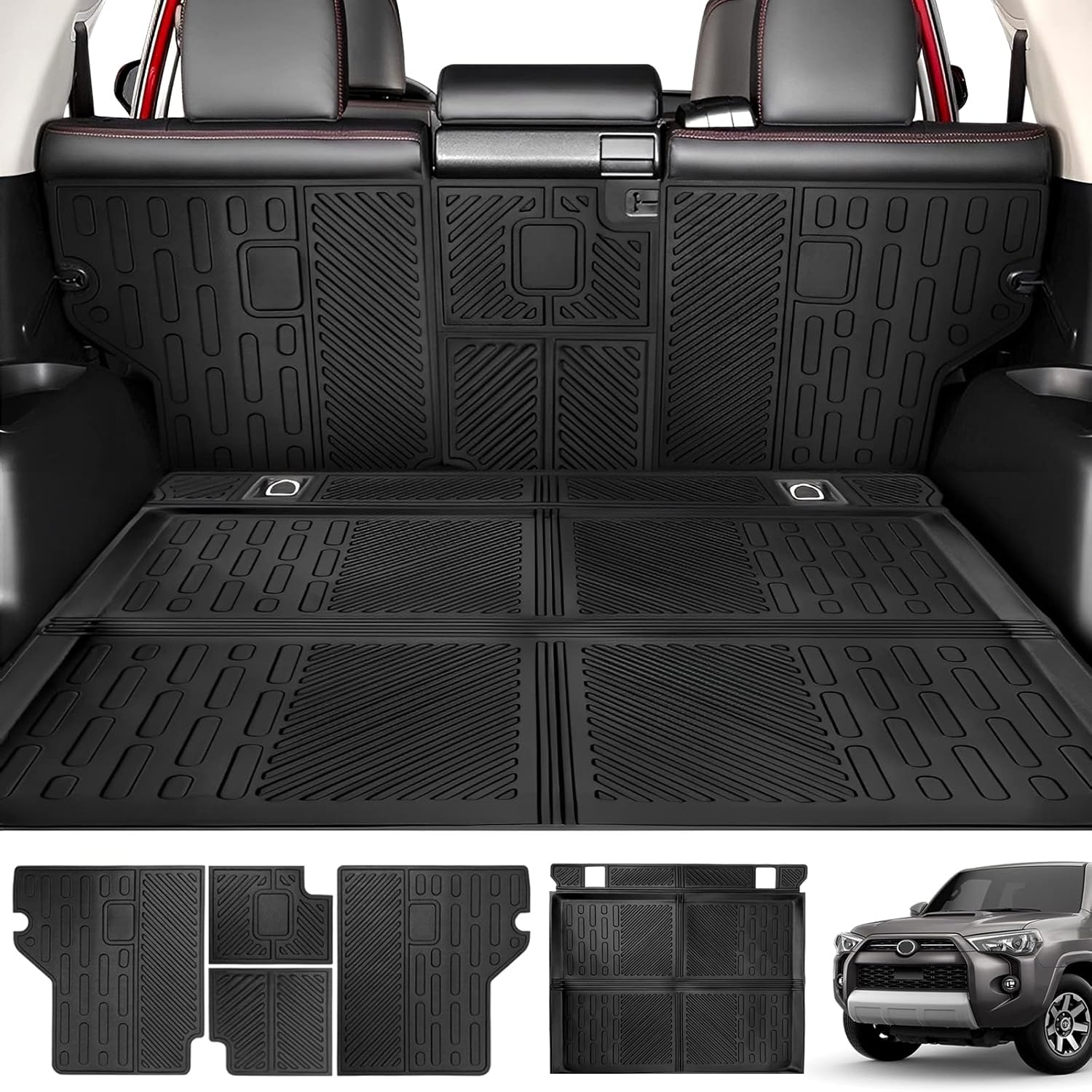 OUSUWO Fit for 20102023 Toyota 4Runner Cargo Mat 4Runner