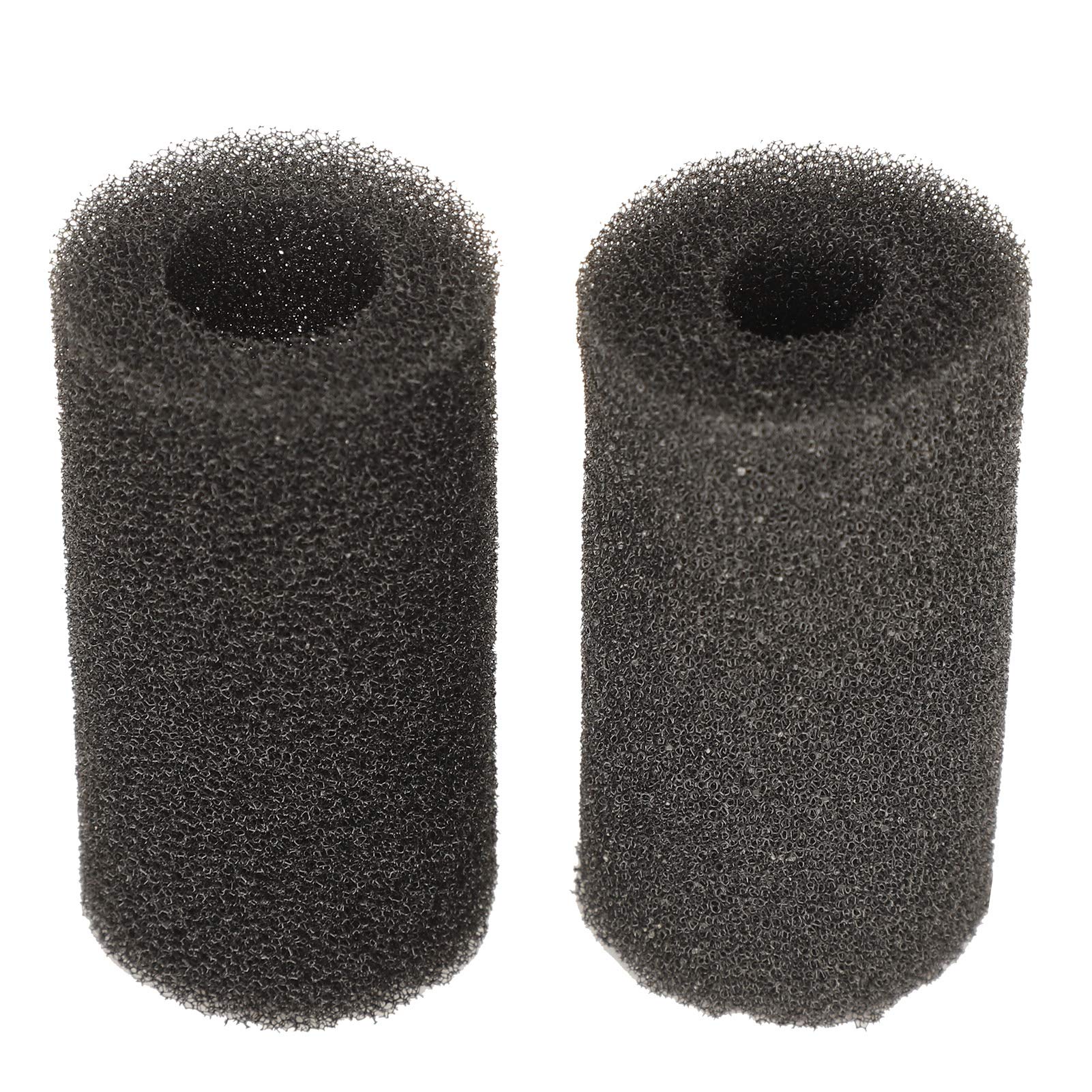20 Piezas Cubiertas de Esponja de Filtro de Admisión de Acuario Tubo de Filtro de Esponja Negro 4 X 8 Cm para Varilla de Entrada de Agua de Tanque de Peces Fácil de Lavar Ayuda a Bloquear