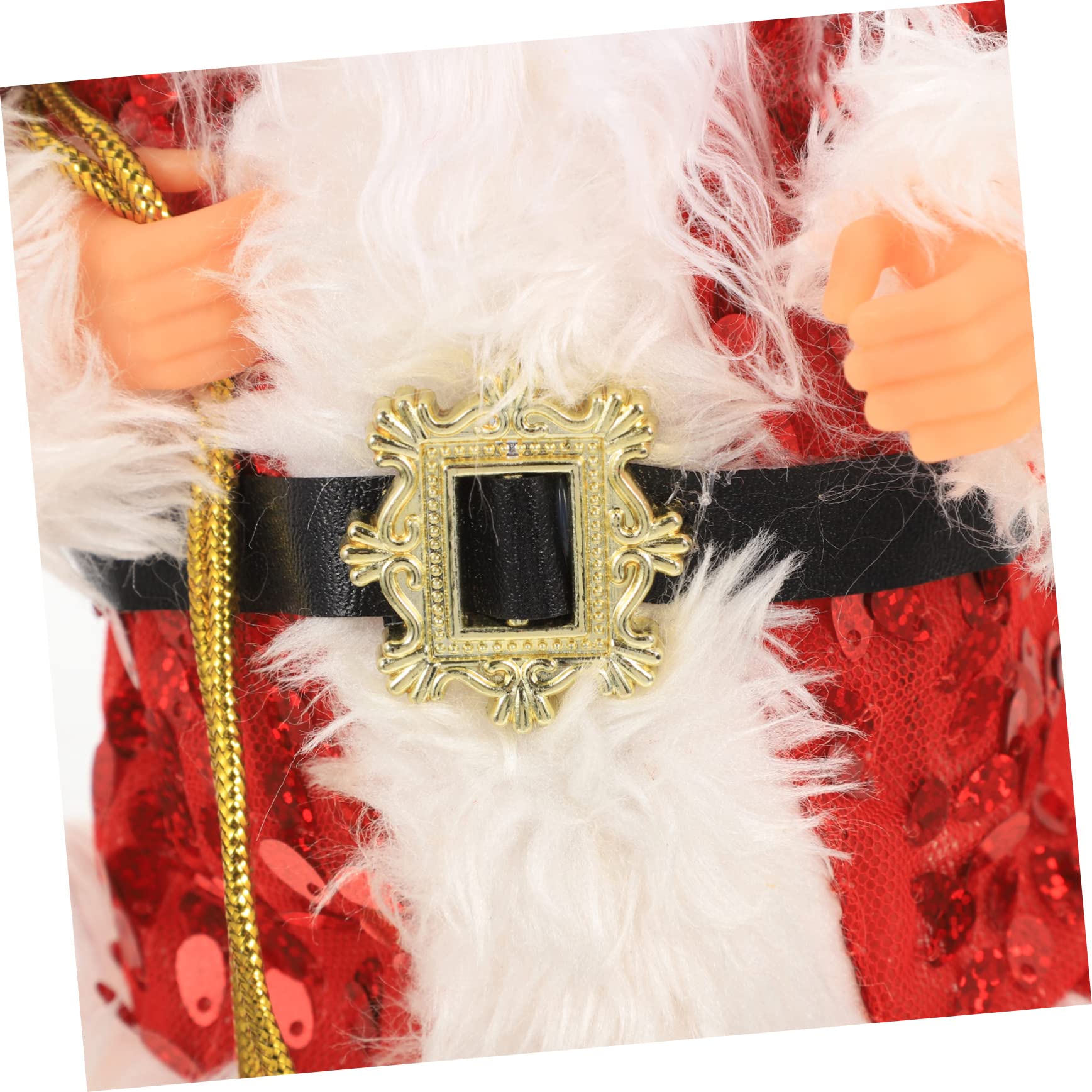 Cabilock 3 Pezzi Babbo Natale Giocattolo Fiocchi Di Neve Pupazzo Di Neve Figura Peluche Natale Caramelle Farcite Gonfiabili Figurine Ornamenti Di Natale Bambola Ornamento Statua Di Natale