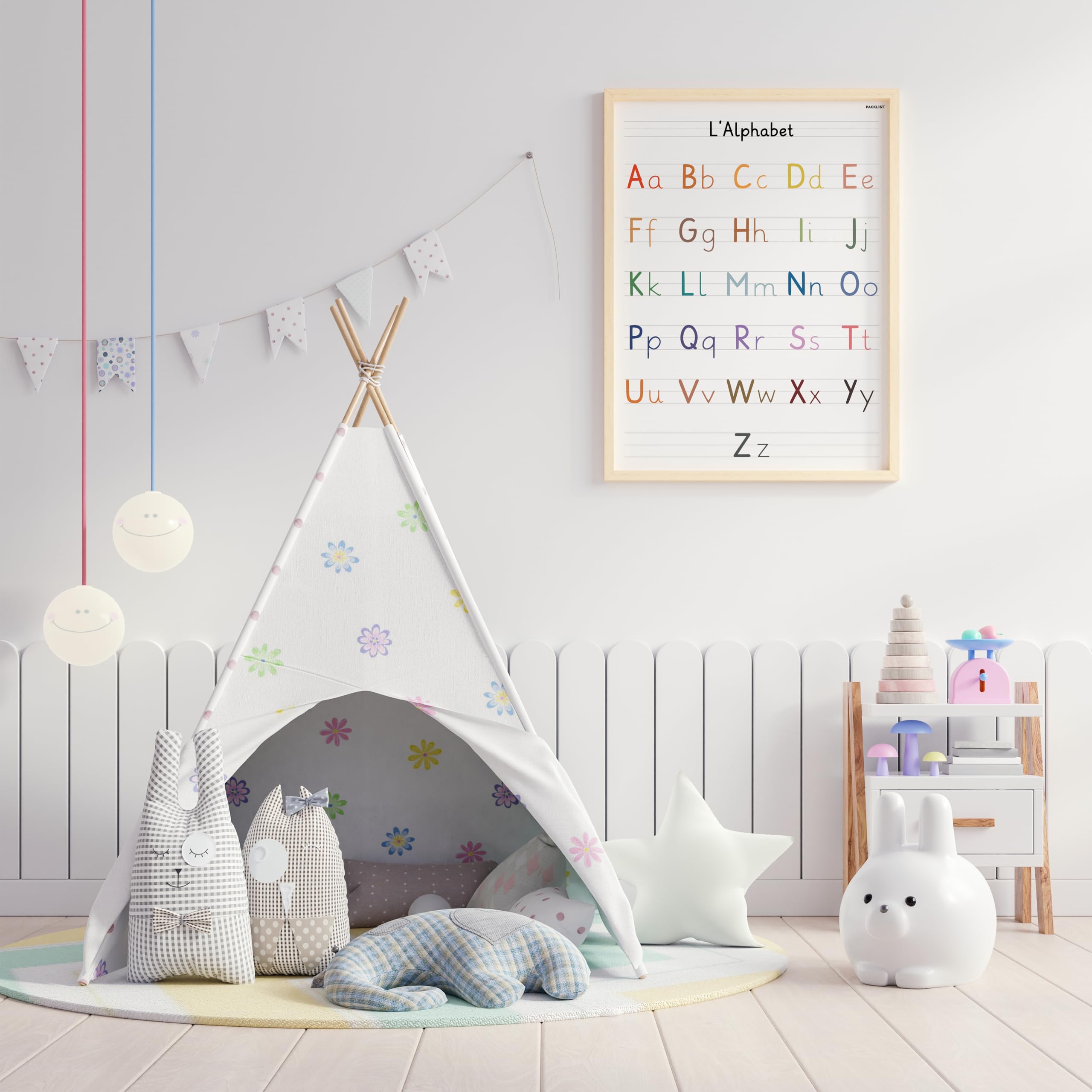 PACKLIST® French Alphabet Poster A1 - Image 4