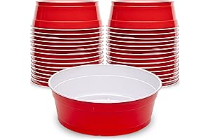 GoBig Red Party Cup Bowls: The Perfect Plastic Party Bowls