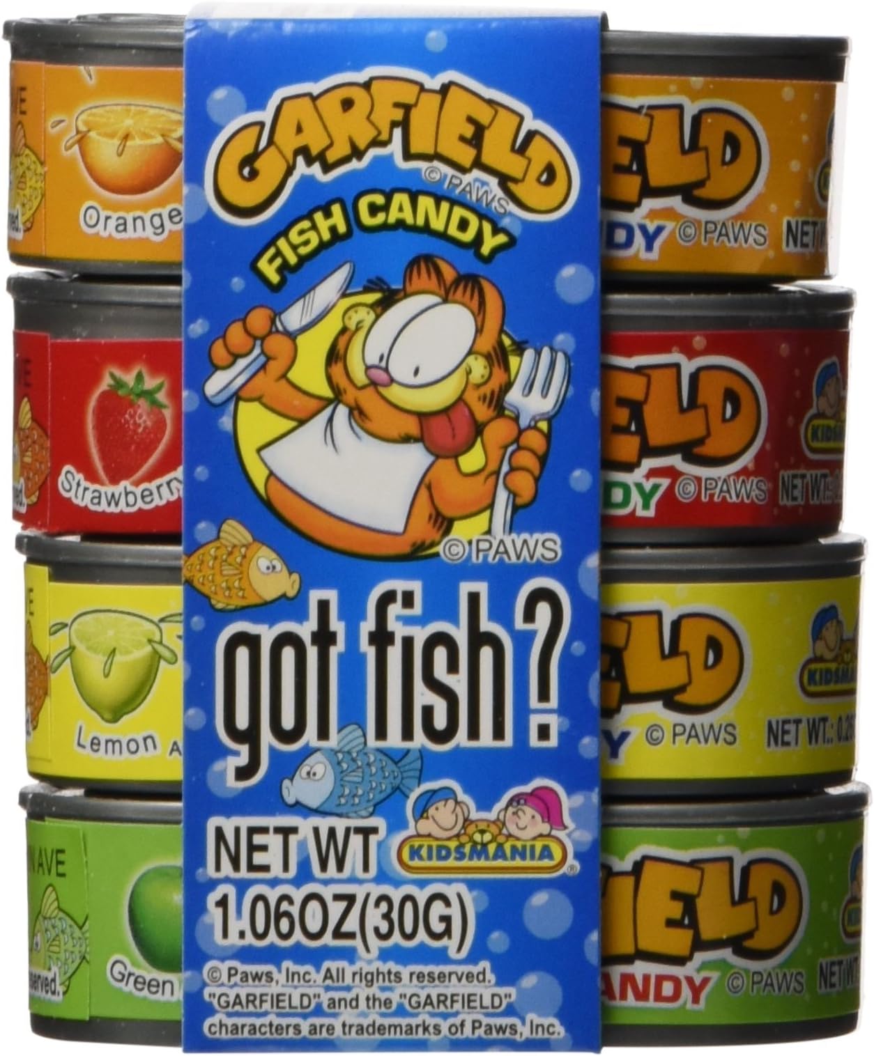Garfield Fish Candy, 12 Count