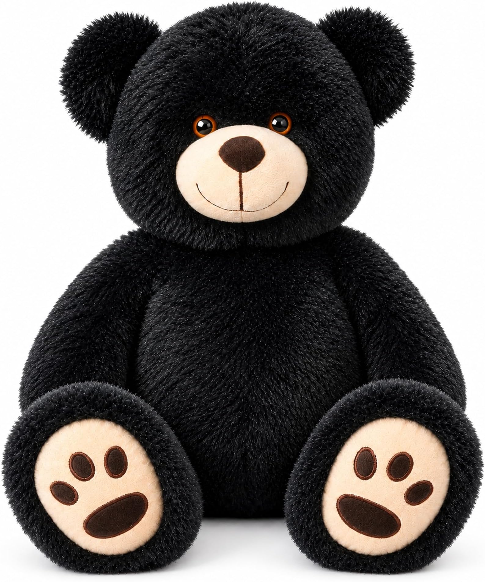 Teddy Bear Stuffed Animals, 20 inch Soft Plush Toy, Black