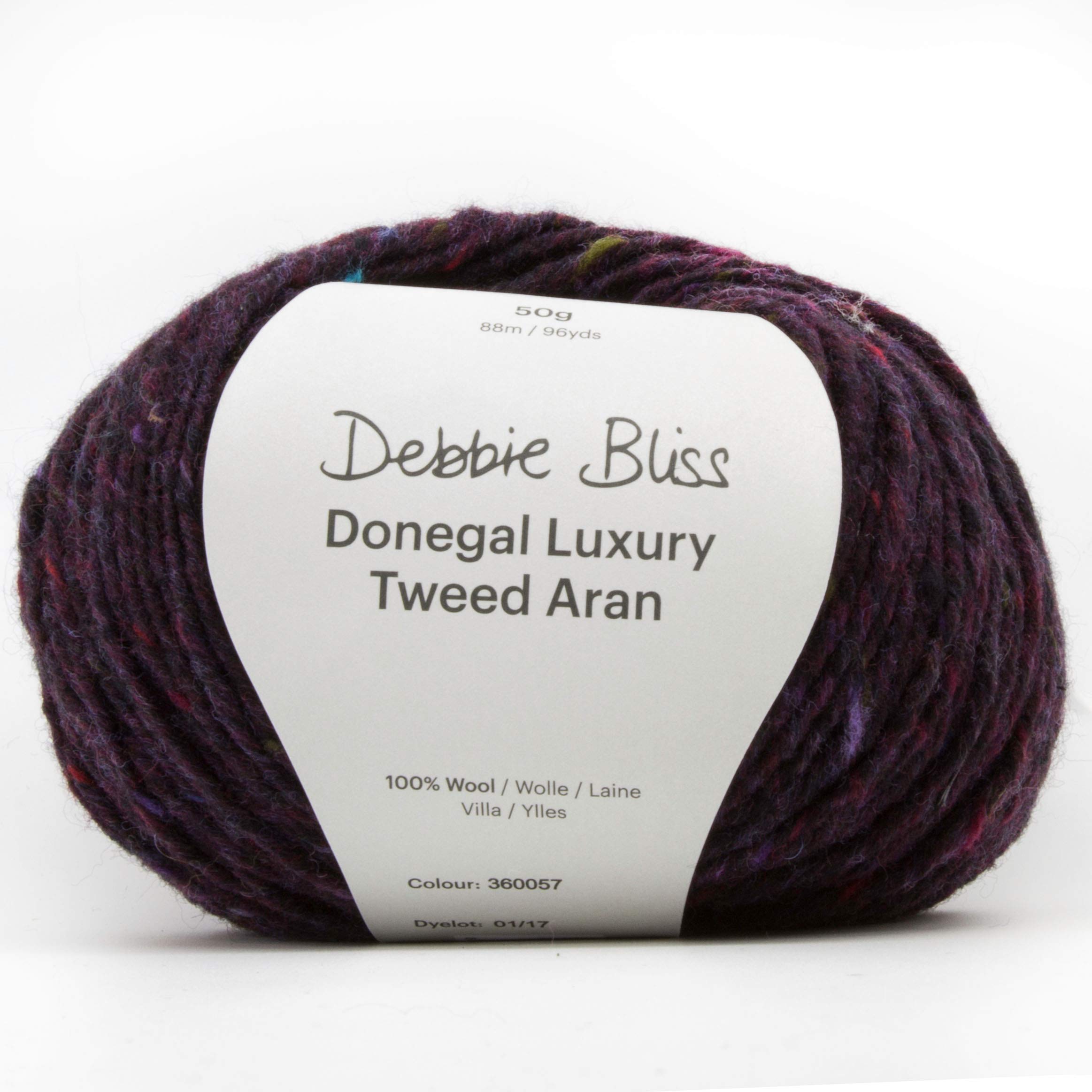 Debbie Bliss Luxury Tweed Aran Berry 57 Desertcart Nicaragua