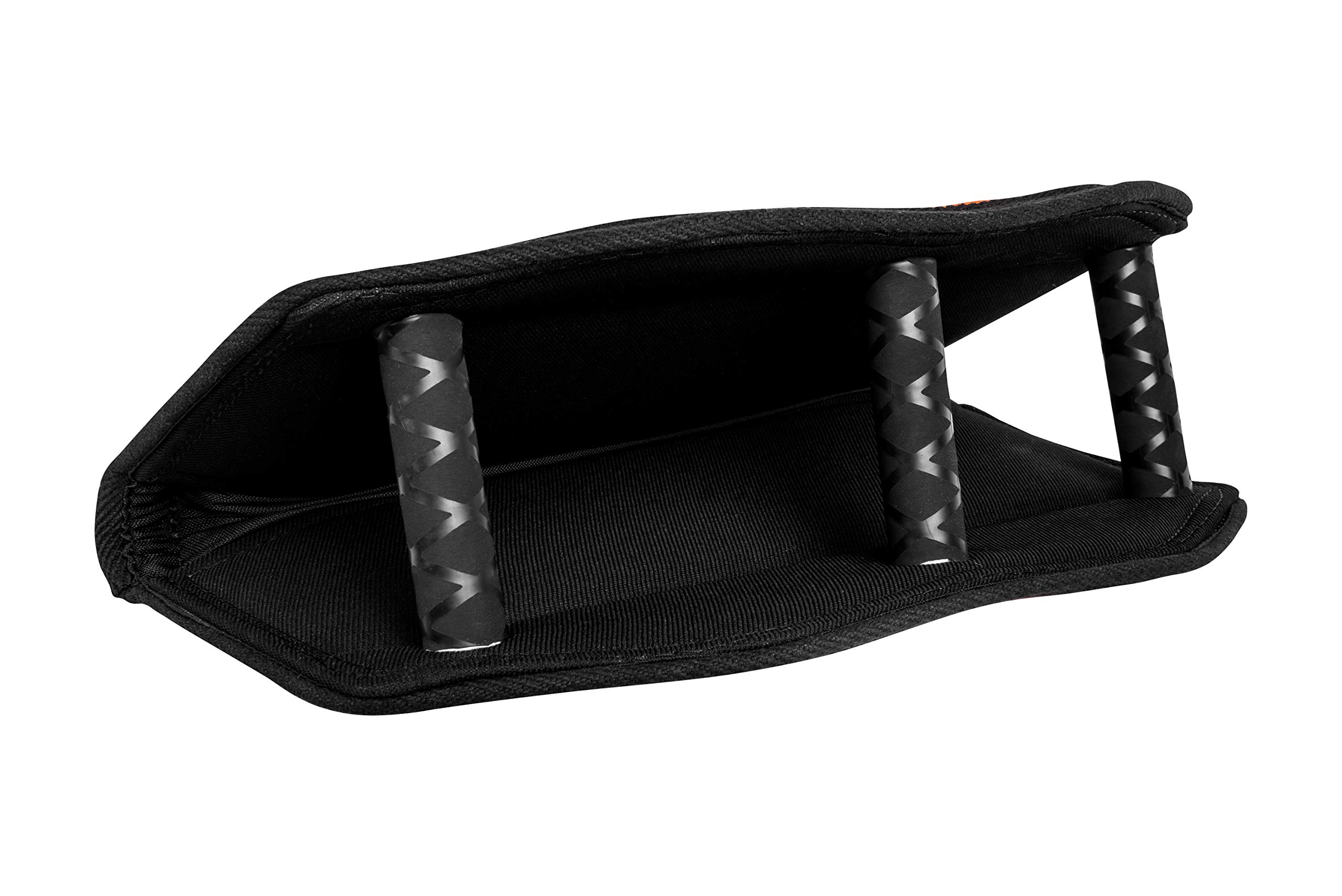 Dingo Gear Coin de Morsure Gizmo pour, IGP, Sports Canins, Travail au Mordant, Entraînement des Forces Spéciales, Manche Universel avec 3 Poignées, Fait Main, Matériau Nylcot Noir (S00518)